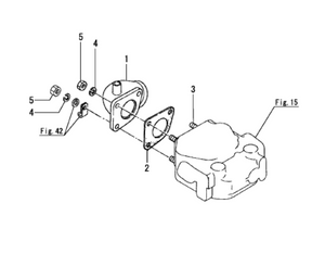 Yanmar Exhaust Gasket (NON-ASB.) - 128170-13201