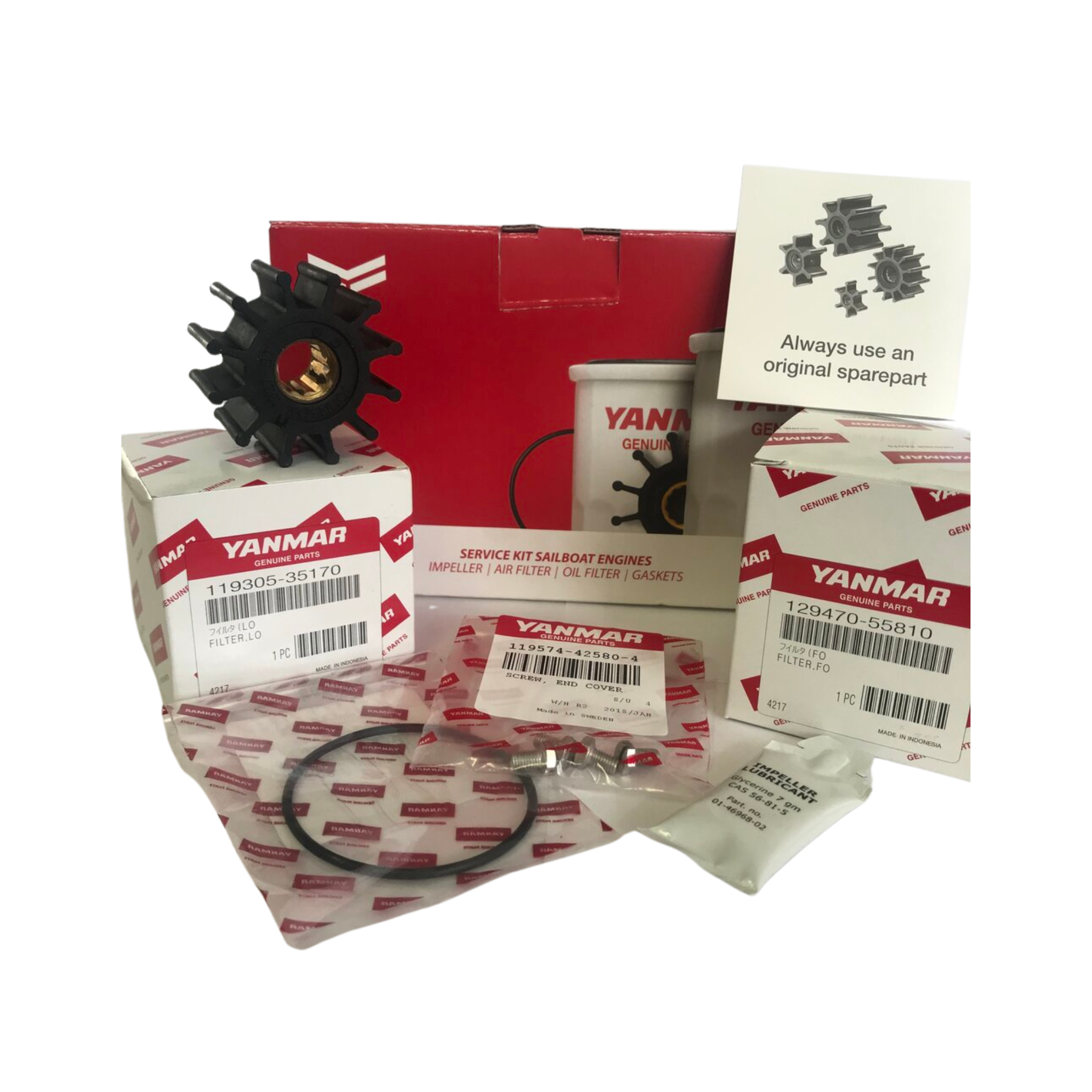 Yanmar Service Kit SK-MARINE-007-G (3JH3E/3JH4E)